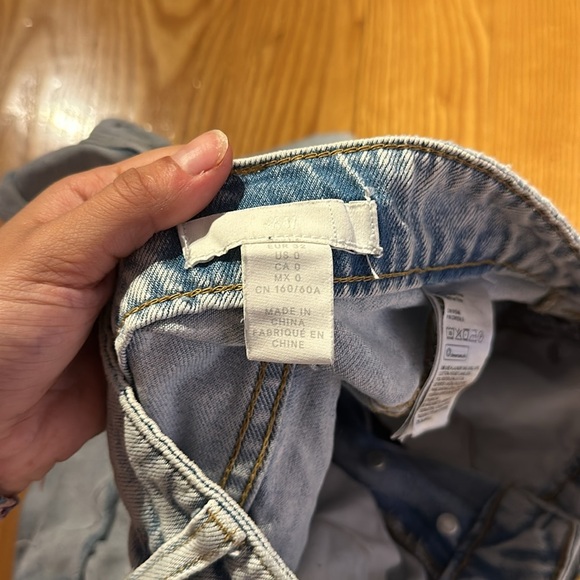 blue mini short - Picture 3 of 3